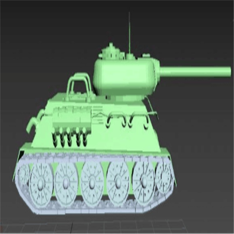 宁乡充气军用坦克模型